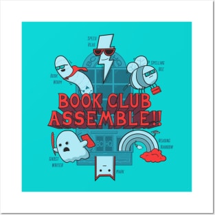 Book Club Assemble! Posters and Art